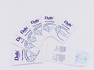 อุปกรณ์ดูแลประจำวันทันตแพทย์แนะนำด้ายไนล่อนตัดไว้ล่วงหน้าสำหรับไหมขัดฟันที่ห่อกระดาษรีไซเคิลไหมขัดฟัน10ชิ้น - Product Image 6