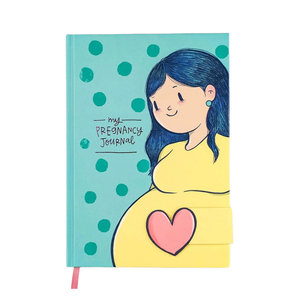Carnets personnalisés pour femmes enceintes, livre de bébé, journal de grossesse - Product Image 4