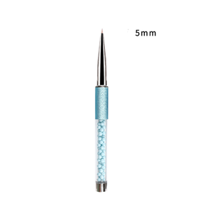 Ensemble de pinceaux professionnels pour nail art, liner fin, décoration de perles, poils en nylon, logo personnalisé, emballage en tube PVC, pinceau de précision pour manucure - Product Image 5