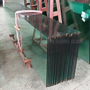 Feuille de verre trempé transparente ultra claire personnalisée 6mm 8mm 10mm 12mm pour solaire industriel extérieur et salle de bain pour décoration - Product Image 3