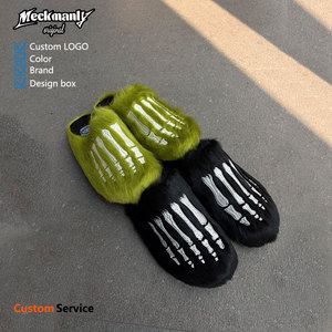 Factory new high-quality customized anti slip cork <b>slippers</b> made of suede, fur, and men's and women's arch support <b>slippers</b> - Product Image 4