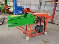 Hacheuse et broyeuse de fourrage à moteur électrique, hacheuse d'herbe, machine à hacher pour l'ensilage et l'alimentation animale