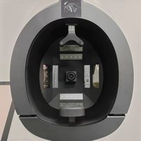 Machine d'analyse cutanée 3D IA en instance de brevet, 8 spectres, 36 millions de pixels haute définition, détection par intelligence artificielle, diagnostic facial