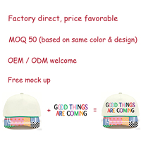 Gestreepte polkadot gingham schaakbord bloemen preppy tweekleurige geprinte rand baseball pet 5 panel retro sportieve Jezus pet met koord