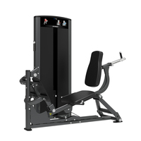 Presse à jambes professionnelle à charges réglables en acier inoxydable certifiée CE pour la musculation en salle de sport