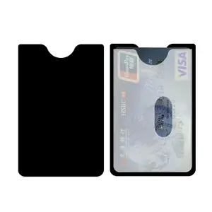 Hot Koop Goedkope Prijs Plastic Harde Stijve Pvc Card Sleeve Anti Skimming Credit Kaarthouder