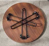 Vente en gros table d'appoint pliable nordique chez l'habitant petite table basse ronde simple table à thé pour la maison salon maison