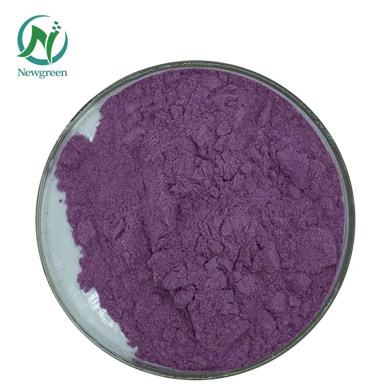 Newgreen Supply Spray naturel de qualité supérieure/poudre de patate douce violette lyophilisée