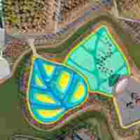 Granul EPDM Warna-warni untuk Lintasan Lari, Lantai Plastik Lapangan Atletik, Taman Bermain Anak / Area Bermain Anak, Lantai Taman Kanak-Kanak
