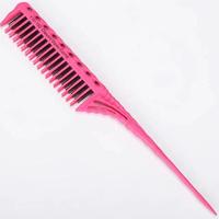 Peigne à cheveux Portable, brosse à cheveux à 3 rangées, brosse démêlante de dentition, peigne queue de Rat, à venir, peignes de coiffure, 1 pièce