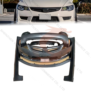 Nuevo Kit de Carrocería para Automóvil Compatible con los Modelos FD2 TR RR 2006-2011, Parachoques Delantero/Trasero, Faldones Laterales, Alerón con Gancho de Remolque - Product Image 5