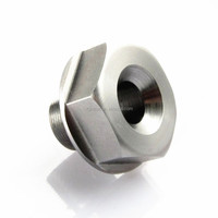 Layanan Pemesinan CNC Presisi Khusus, Part Prototipe Logam Aluminium 6061 dan Baja yang Di-anodisasi untuk Perangkat Keras Industri OEM