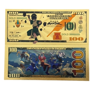 Billets de banque Anime Avatar 2026 America 4 modèles plaqués or 24 carats pour cadeaux - Product Image 5