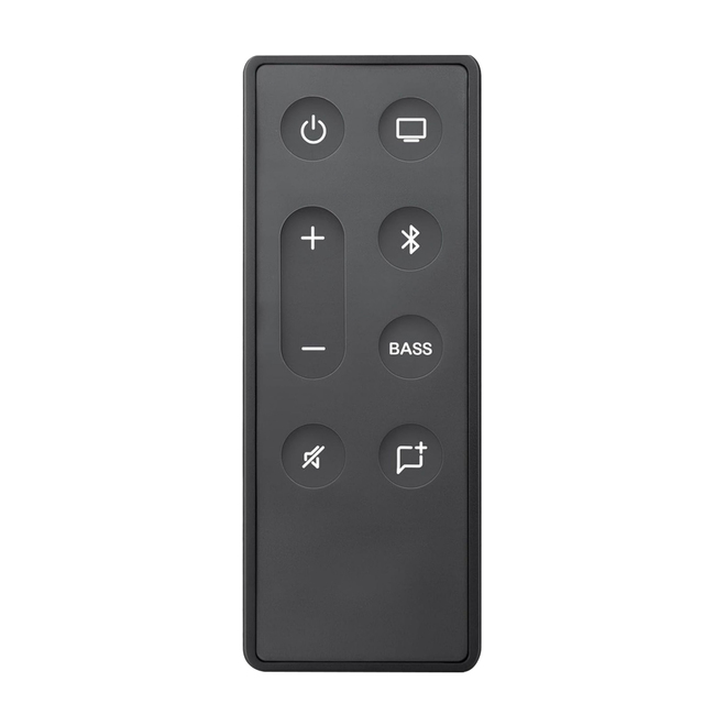 ES-RM295-1 New Replacement Remote Control for Bose TV Speaker and Solo Soundbar Series II for Solo 5 10 15 Sound Systems