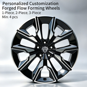 Rines Deportivos Flowtone de 20 Pulgadas, Aleación 5x112 120 ET25 40, Negros Mecanizados, Diseño en Y, JWL VIA, para BMW X5 - Product Image 2