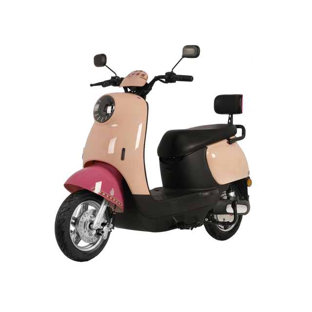 Factory Price 60V 20Ah Electric Moped 45-50Km/h 60km Mileage Professional City Commuting Moped with F Disc/R Drum Brake