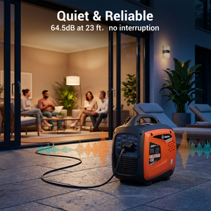 Generador Silencioso de 5000W 4KW para Todo el Hogar, Energía de Respaldo de Emergencia, Portátil, Certificado por la EPA, EDOG11 4KW - Product Image 5