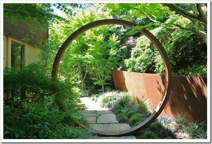 Corten-puerta <span class=keywords><strong>de</strong></span> jardín <span class=keywords><strong>de</strong></span> acero, diseño <span class=keywords><strong>de</strong></span> paisaje <span class=keywords><strong>para</strong></span> jardines <span class=keywords><strong>de</strong></span> ciudad - Product Image 6