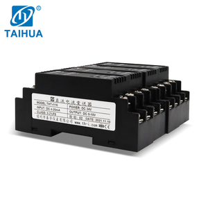 DC24V 4-20mA 0-5V 0-10V ตัวแยกสัญญาณ THT-I/U ซีรีส์ ตัวส่งสัญญาณแบบแยกสัญญาณบนราง DIN สำหรับระบบควบคุมอุตสาหกรรม - Product Image 2