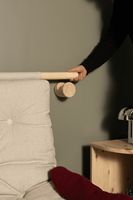 Cadre de lit pliable et rétractable en bois massif moderne et écologique, personnalisable, modèle 2026, en promotion pour chambre simple
