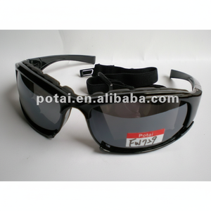 Lunettes de soleil de sport à monture PC rouge avec revêtement oléophobe Résistance à l'huile Miroir Lentilles de conduite Unisexe - Product Image 1