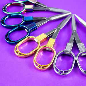 Ciseaux pliants portables multifonctionnels en forme de lunettes, mini-coupe-fil pour la pêche - Product Image 3