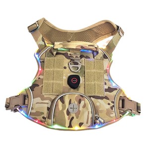 Wholesale of new LED tactical high-<b>brightness</b> and durable nylon material multi-functional outdoor sports chest and back <b>lights</b> - Product Image 4