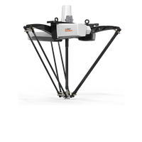 Robot Delta de qualité alimentaire pour la manipulation de raviolis, de pâtisseries et de plats préparés