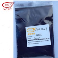 Colorant Fluorescent Bleu Acide Brillant Soluble dans l'Eau pour Applications de Shampooing Automobile Marque XCWY