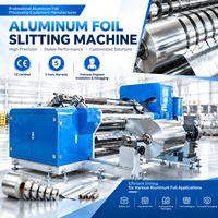 Machine à découper les rouleaux géants de papier aluminium de précision avec technologie de coupe sans plis et bords lisses