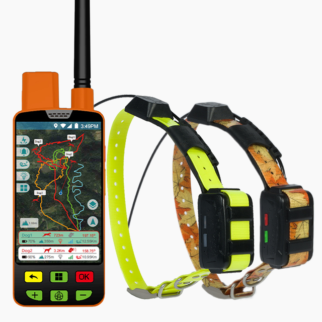 Real-Time Positioning GPS Collars for Hunting and Active Dogs