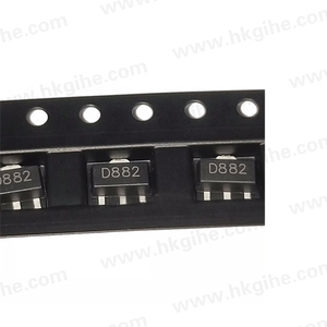 Circuit intégré <span class=keywords><strong>SMD</strong></span> 2SD882 <span class=keywords><strong>2SB772</strong></span> NPN Transistor de puissance moyenne D882 B772 SOT89 liste d'origine - Product Image 1