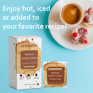 Pacotes De Café LIFEWORTH Clássico Médio Assado Em Pó De Café <span class=keywords><strong>Instant</strong></span>âneo Congelado - Product Image 2