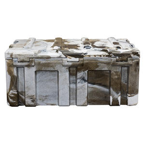 Boîte à outils Kuer 130L en LLDPE moulée par rotation, étanche, pour l'extérieur, avec loquets - Product Image 4