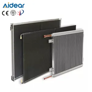 Aidear Refrigeration parts micro channel air cooled condenser evaporator heat exchanger for mini refrigerator