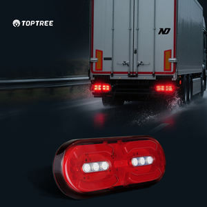 Barato 12V/24V Pickup remolque trasero lámpara trasera accesorios parada freno señal de giro Ford Volkswagen camión pesado LED luz trasera - Product Image 1
