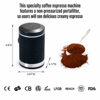 Mini machine à expresso portable manuelle - Machine à café portative 15 bars de pression pour café moulu, OEM/ODM disponible