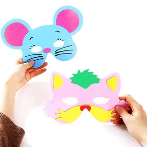 Felt Animal Mask for Kids Jungle Theme Party Supplies Safari Animals Birthday Party Favors