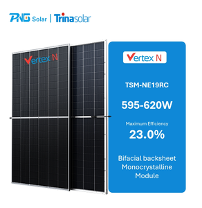 แผงโซลาร์เซลล์แบบสองหน้า Trina TSM-NE19RC <span class=keywords><strong>Vertex</strong></span> N 595W-620W 132 เซลล์ โมโนคริสตัลไลน์ โมดูลพลังงานแสงอาทิตย์ - Product Image 1