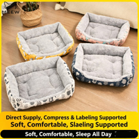 Coussin de lit chaud pour animaux de compagnie pour l'hiver, coussin confortable pour chien, fournitures pour animaux de compagnie transfrontalières, tapis de couchage pour chien en gros d'usine