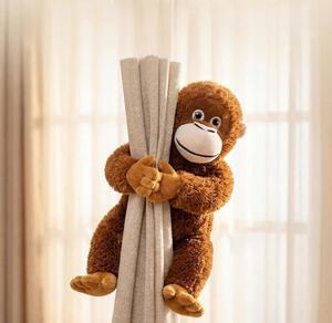 Peluche de Mono Rojo de 60 cm, Juguete de Peluche de Gorila Adorable con Brazos Largos, Peluche Suave de Mono Gorila - Product Image 2