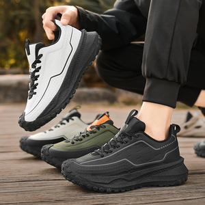 Nouvelles chaussures <span class=keywords><strong>de</strong></span> sport ultra-légères <span class=keywords><strong>de</strong></span> haute qualité pour la marche, la course sur <span class=keywords><strong>sentier</strong></span>, la <span class=keywords><strong>randonnée</strong></span>, l'automne, toutes saisons, unisexes, avec empeigne en mesh personnalisable - Product Image 2