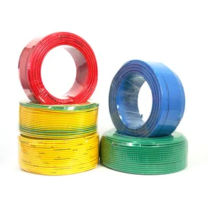 Factory supply single core solid 2.5mm copper PVC insulated electrical wire BYJ