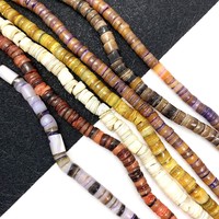 Perles de coquillages naturels d'eau douce irrégulières DIY, plusieurs couleurs au choix, longueur 5-8 mm, 14,96 pouces, 1533606