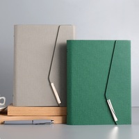 Journal de taille personnalisée en cuir PU à couverture rigide, agenda hebdomadaire et mensuel, carnet B5 avec boîte cadeau