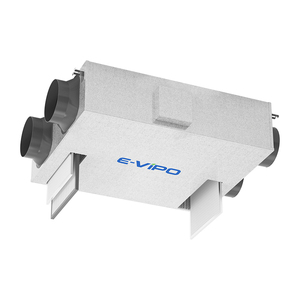 Système de ventilation domestique ERV/HRV à <span class=keywords><strong>double</strong></span> flux avec récupération de chaleur, conception flexible, contrôle Wi-Fi, économie d'énergie pour salles à manger - Product Image 2