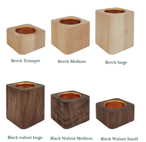 Ustom-maceta <span class=keywords><strong>de</strong></span> <span class=keywords><strong>madera</strong></span> maciza para flores, soporte para bolígrafos, decoración <span class=keywords><strong>de</strong></span> escritorio para el hogar - Product Image 4