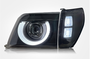 ไฟหน้า LED เต็มรูปแบบ พร้อมไฟมุมและไฟหลัก สำหรับรถยนต์แลนด์ครุยเซอร์ ปราโด FJ90 LC90 ปี 1996-2003 ไฟหน้าทดแทน - Product Image 3