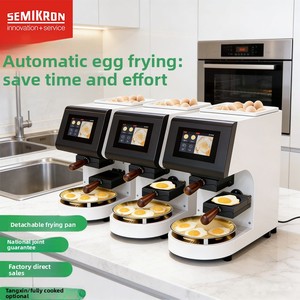 Mesin Penggoreng Telur Otomatis Multifungsi Komersial Semikron Smart Electric Stainless Steel 304, 1 Telur 40 Detik - Product Image 3