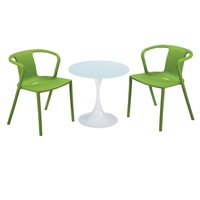 Fauteuil moderne de style Ming en plastique PP moulé intégré, coloré, épaissi, de haute qualité, confortable et élégant, chaise de salle à manger